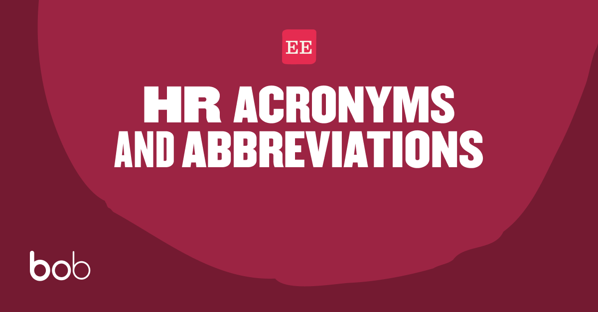 HR Acronyms and abbreviations you need to know | HiBob